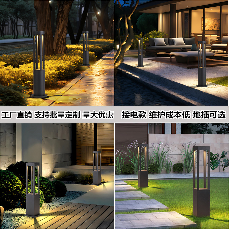 Outdoor courtyard waterproof a - Outdoor Lighting No Electricity 评论和价格