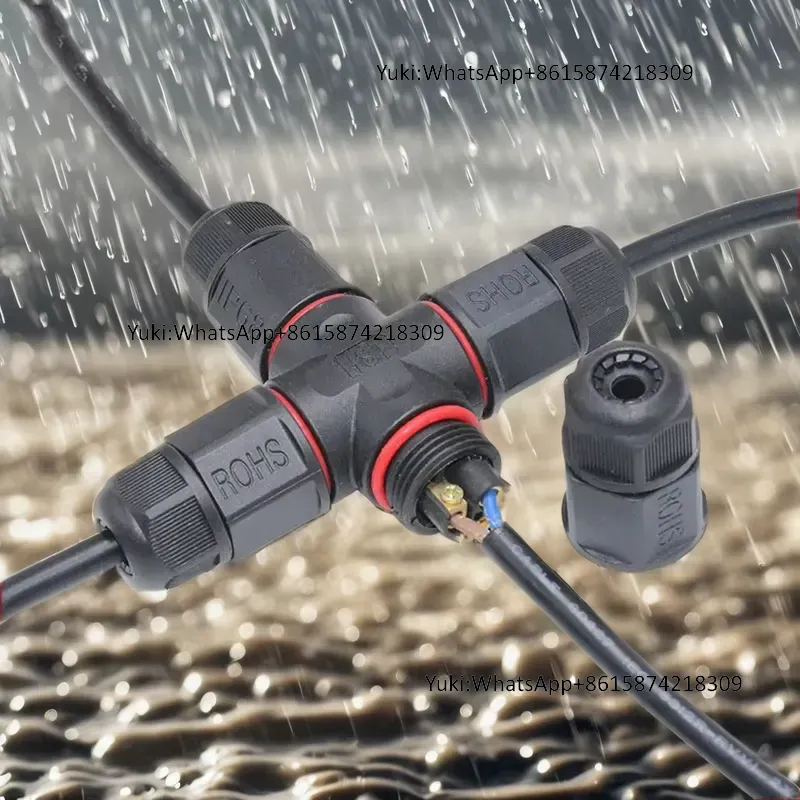 IP68 Waterproof Cable T Tap El - Outdoor Lighting Connectors 评论和价格