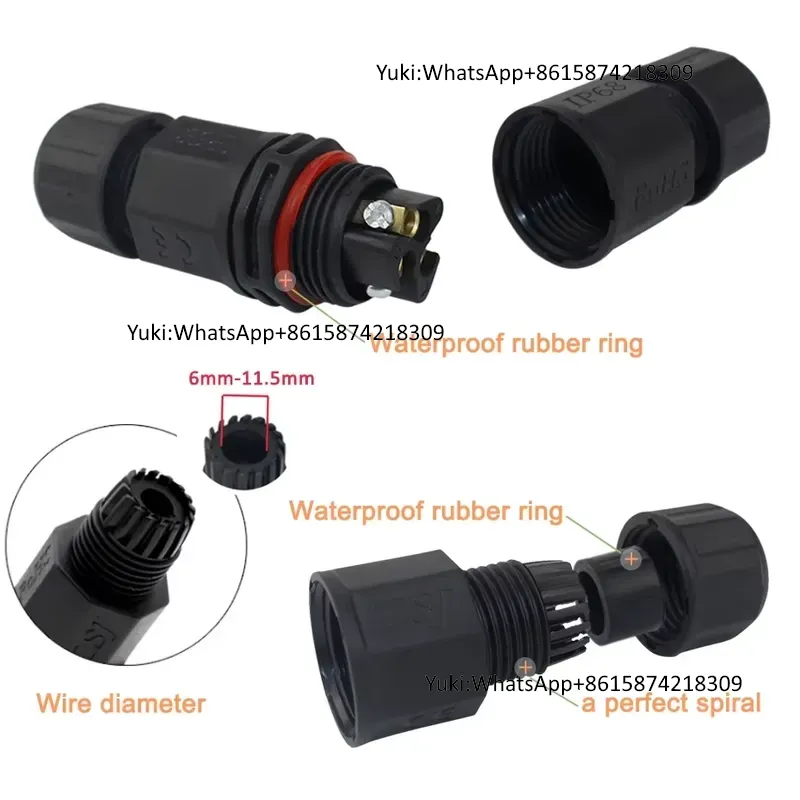 IP68 Waterproof Cable T Tap El - Outdoor Lighting Connectors 评论和价格