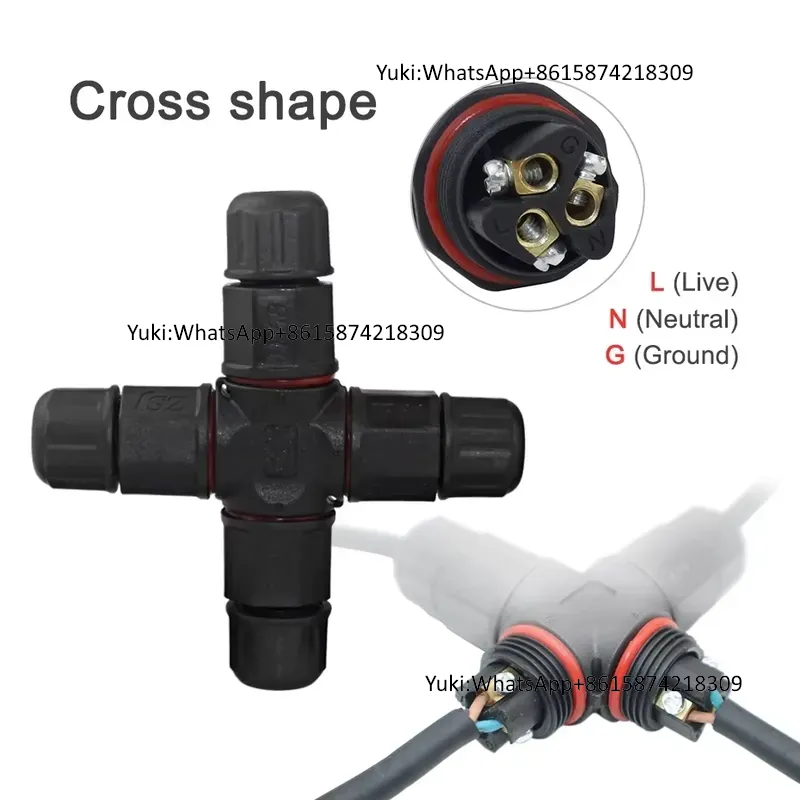 IP68 Waterproof Cable T Tap El - Outdoor Lighting Connectors 评论和价格