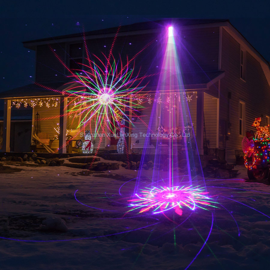 ESHINY RGB Laser Landscape Lig - Outdoor Lighting Linear 评论和价格