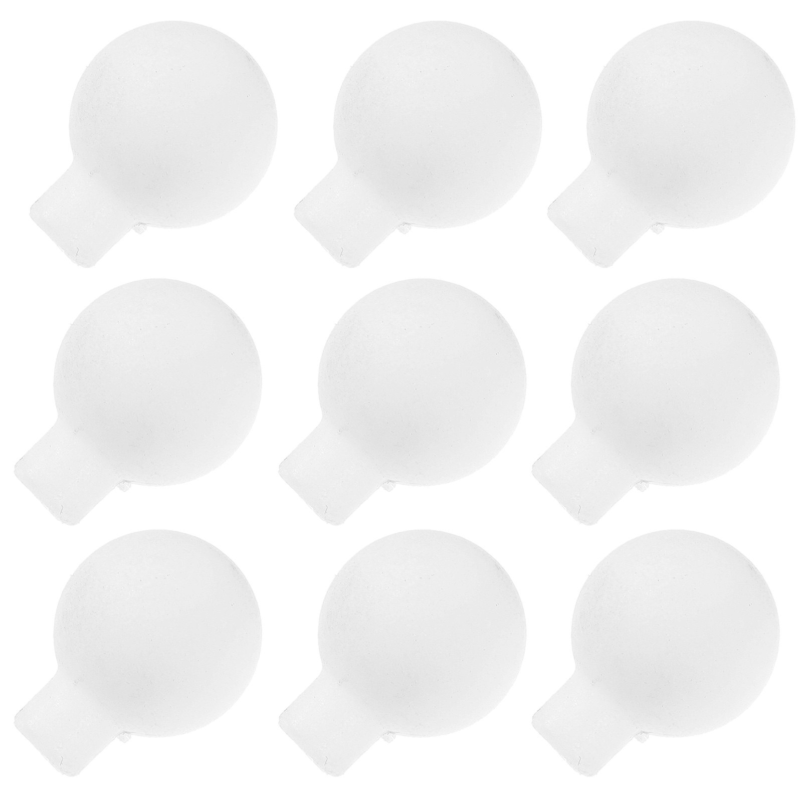 100Pcs Matte Glass Look Empty  - Outdoor Lighting Glass Replacement 评论和价格
