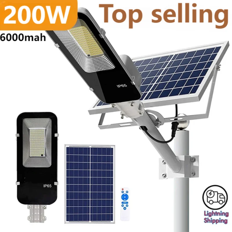 200W Powerful Solar Light Outd - Outdoor Lighting Dusk To Dawn 评论和价格