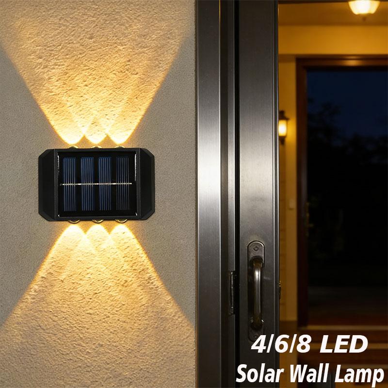 4/6/8 LED Solar Outdoor Light  - Outdoor Lighting Linear 评论和价格