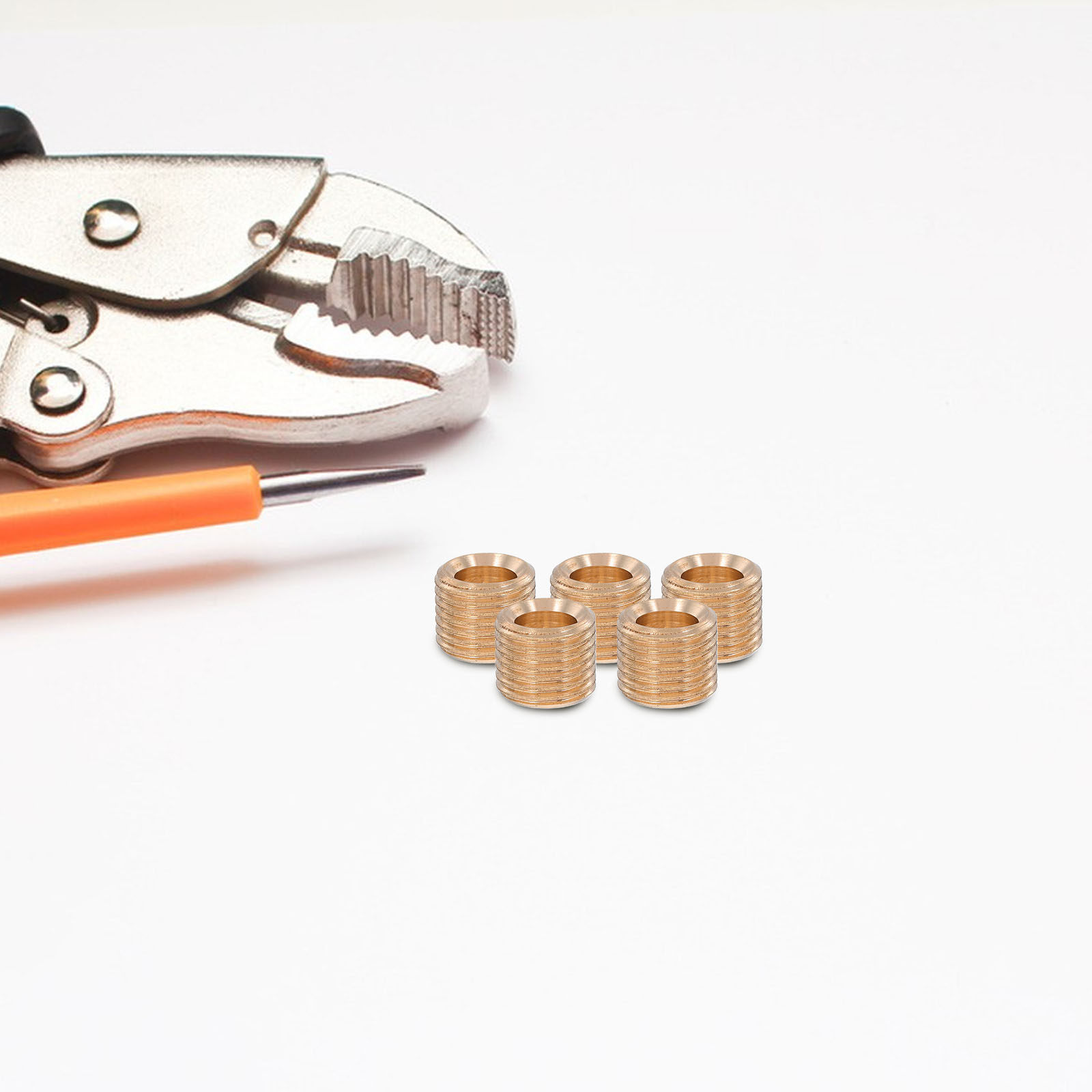 10Pcs M10 Pure Copper Hollow F - Outdoor Lighting Connectors 评论和价格
