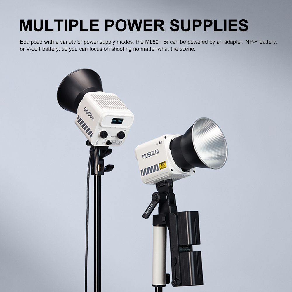 Godox ML60II BI Video Light 28 - Outdoor Lighting Kit Photography 评论和价格