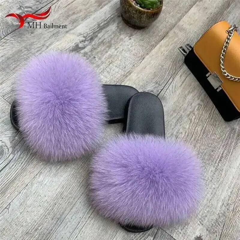 Fox Fur Slippers Luxury Design - Outdoor Lighting For Your House 评论和价格