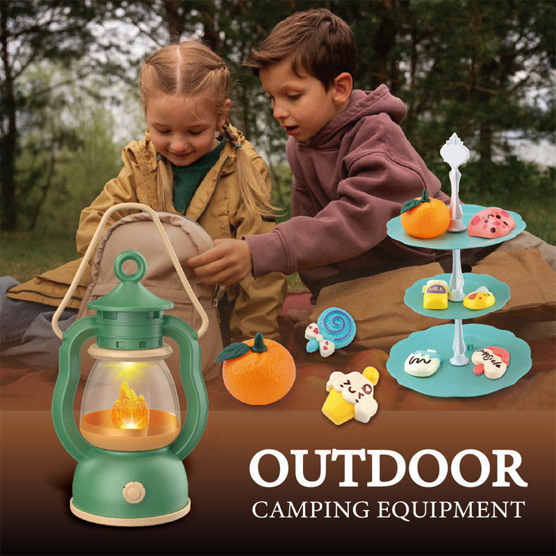 Kids Camping Set Campfire Pret - Outdoor Lighting Kits 评论和价格