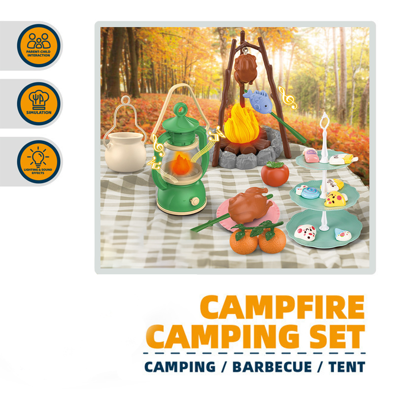Kids Camping Set Campfire Pret - Outdoor Lighting Kits 评论和价格