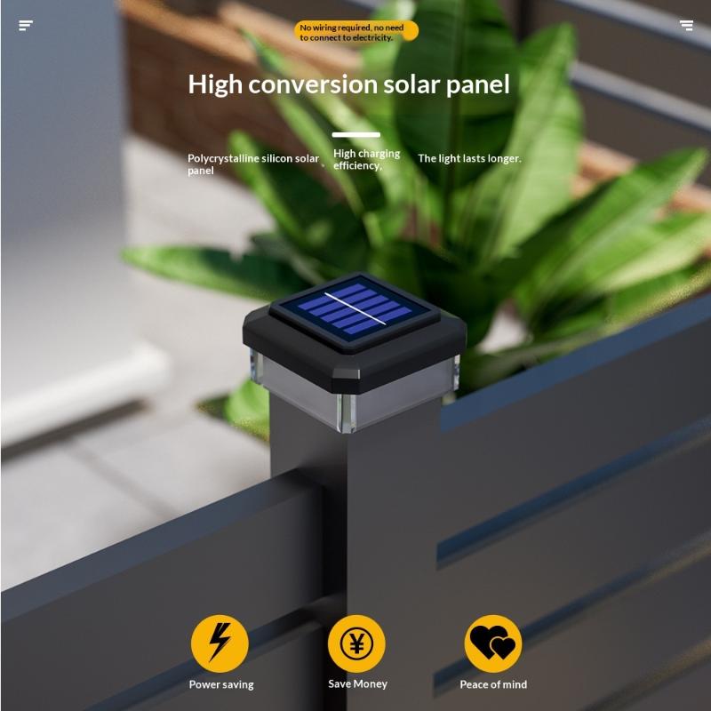 Solar LED Post Cap Light for O - Post Cap Light 评论和价格