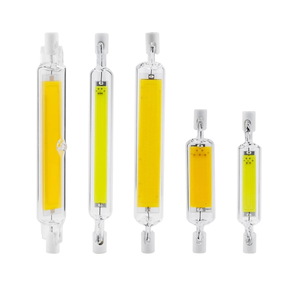 Dimmable R7S LED COB Glass Tub - Outdoor Lighting Glass Replacement 评论和价格