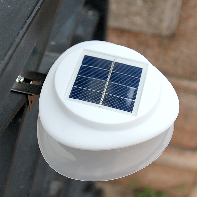 9 LED UFO Solar Street Lights  - Post Cap Light 评论和价格