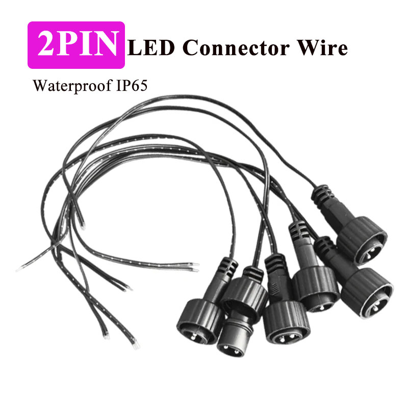 Outdoor 2Pin LED Connector wit - Outdoor Lighting Connectors 评论和价格