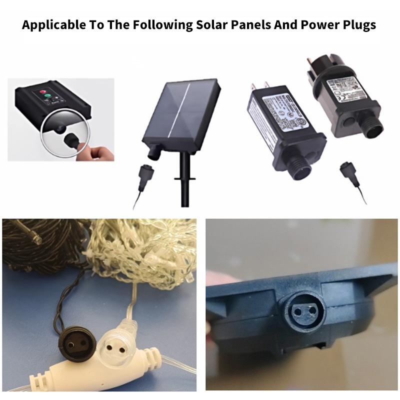Outdoor 2Pin LED Connector wit - Outdoor Lighting Connectors 评论和价格