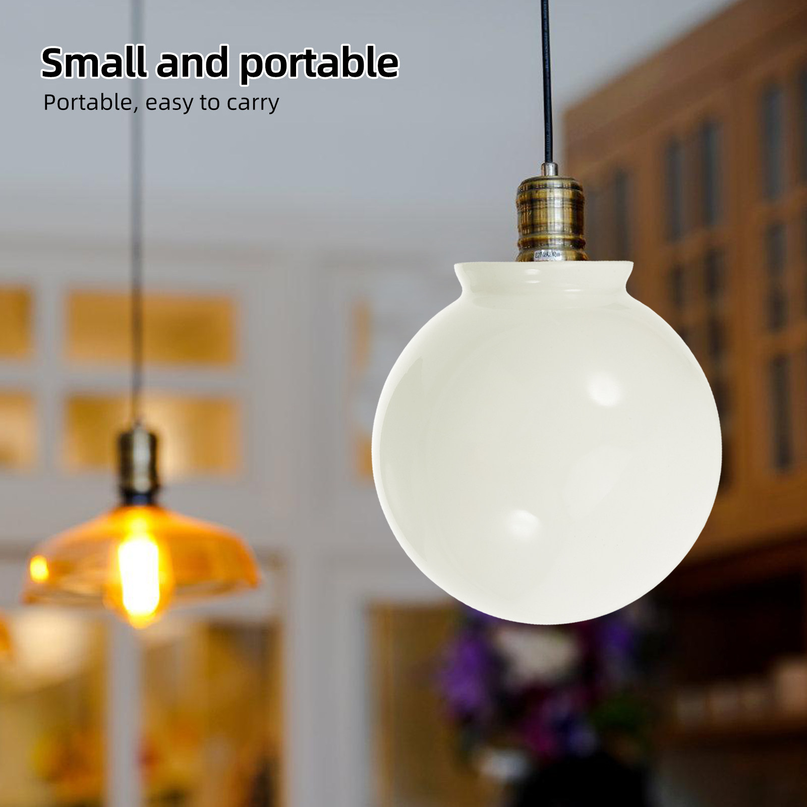 Round Opal White Glass Lamp Sh - Outdoor Lighting Glass Replacement 评论和价格