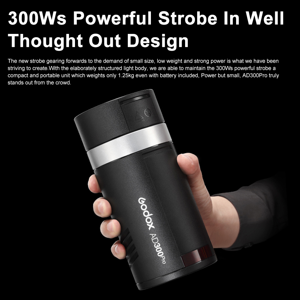 Godox AD300Pro Outdoor Flash L - Outdoor Lighting Kit Photography 评论和价格