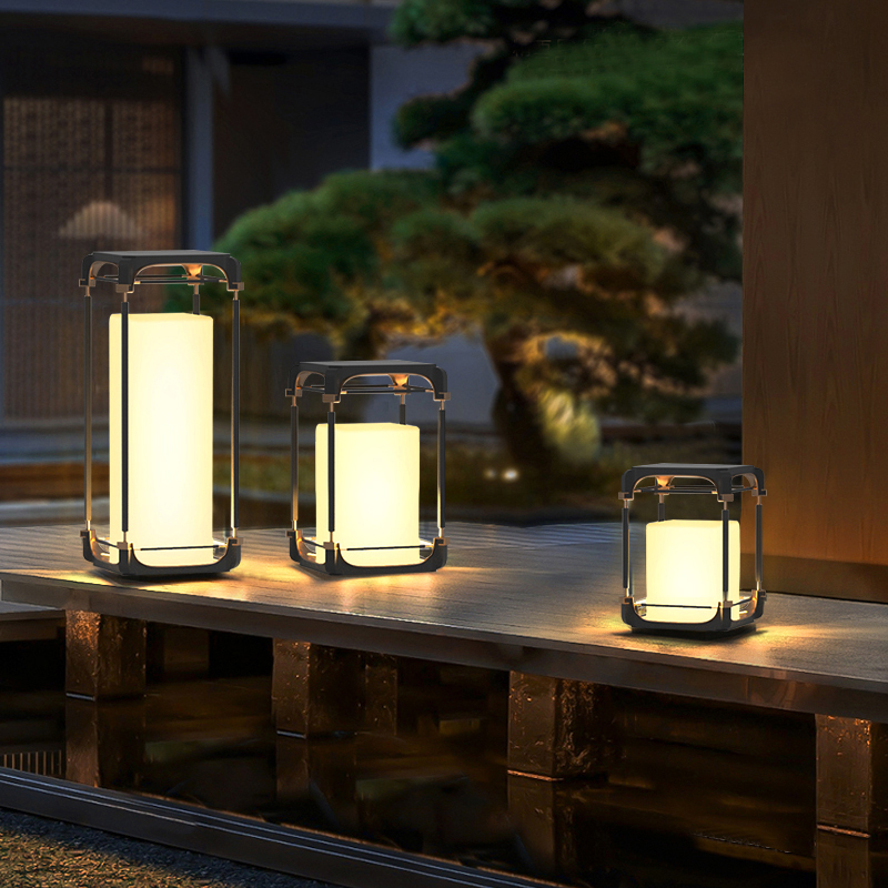 Luminous Floor Lamp Courtyard  - Outdoor Lighting Garden 评论和价格
