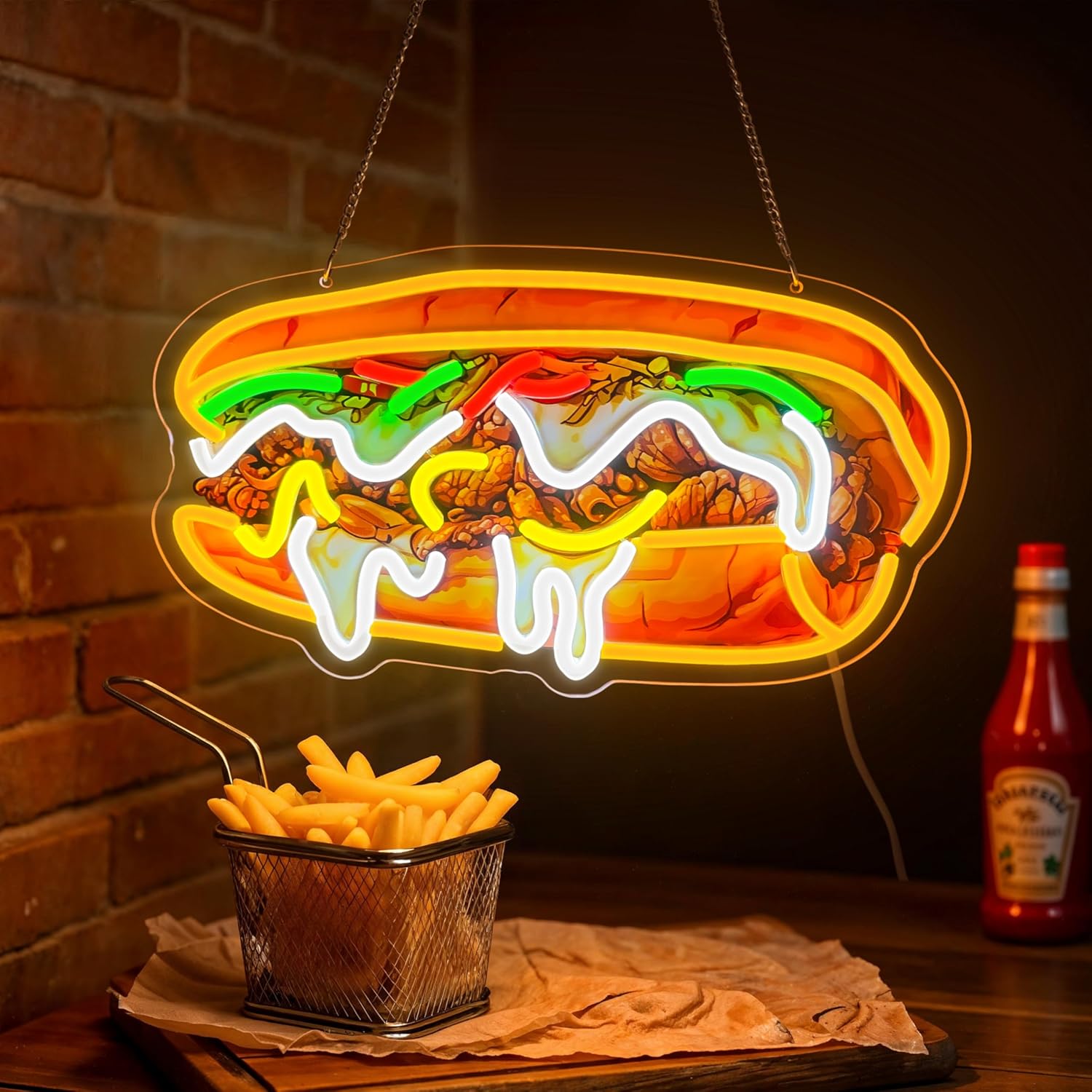 Philly Cheesesteak Neon Sign U - Outdoor Lighting Vendor 评论和价格