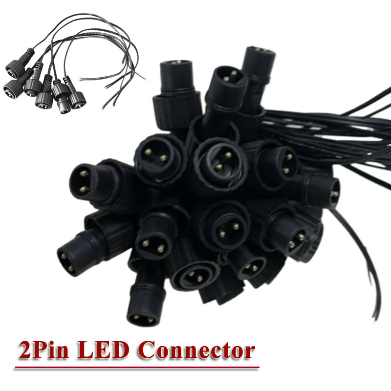 Outdoor LED 2Pin Connector wit - Outdoor Lighting Extension Cable 评论和价格