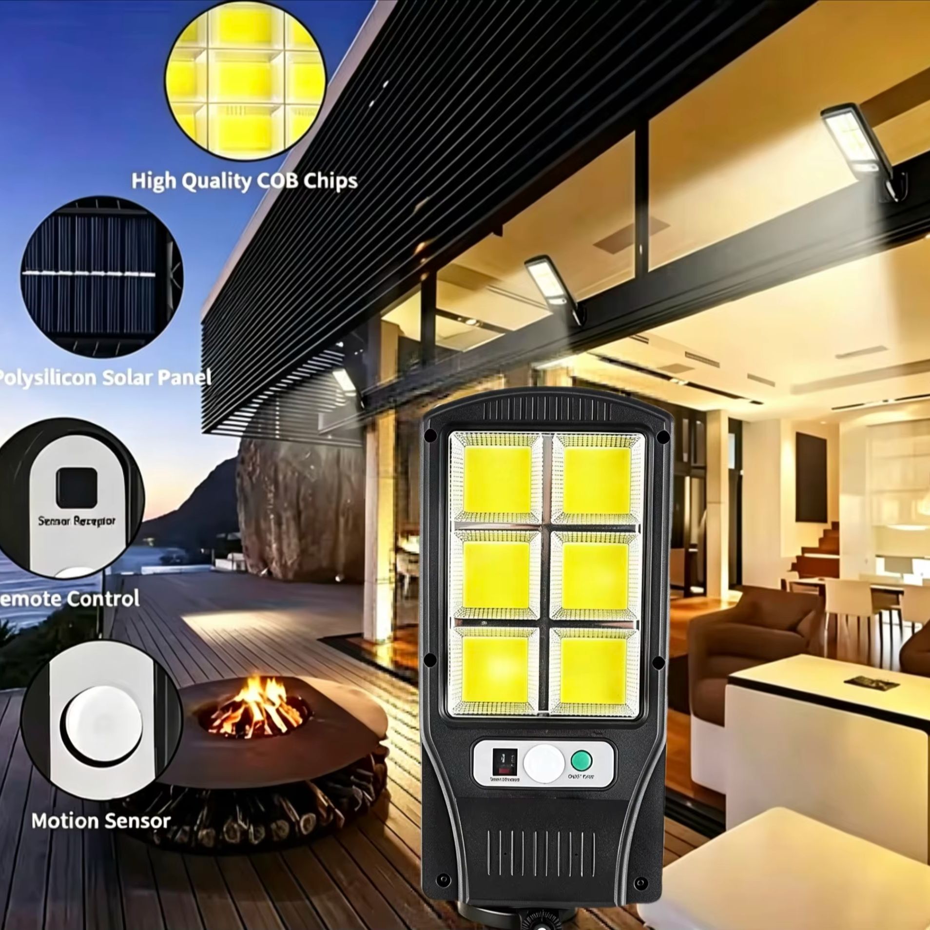 Powerful Outdoor Solar Lights  - Outdoor Lighting No Electricity 评论和价格
