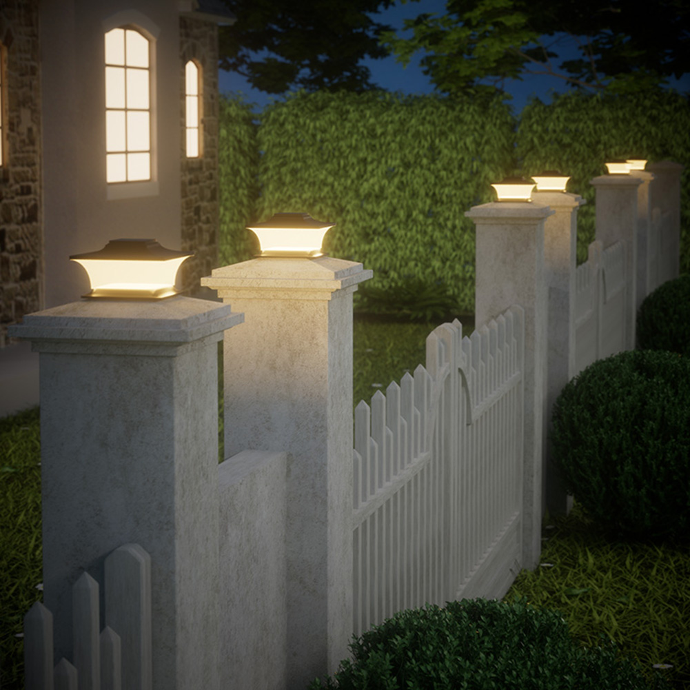 Solar Post Cap Light LED Fence - Post Cap Light 评论和价格