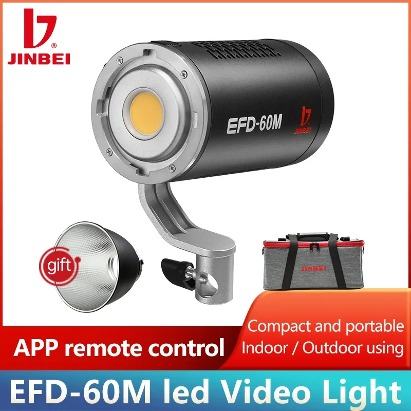 JINBEI EFD-60M 60W Battery Kit - Outdoor Lighting Kit Photography 评论和价格