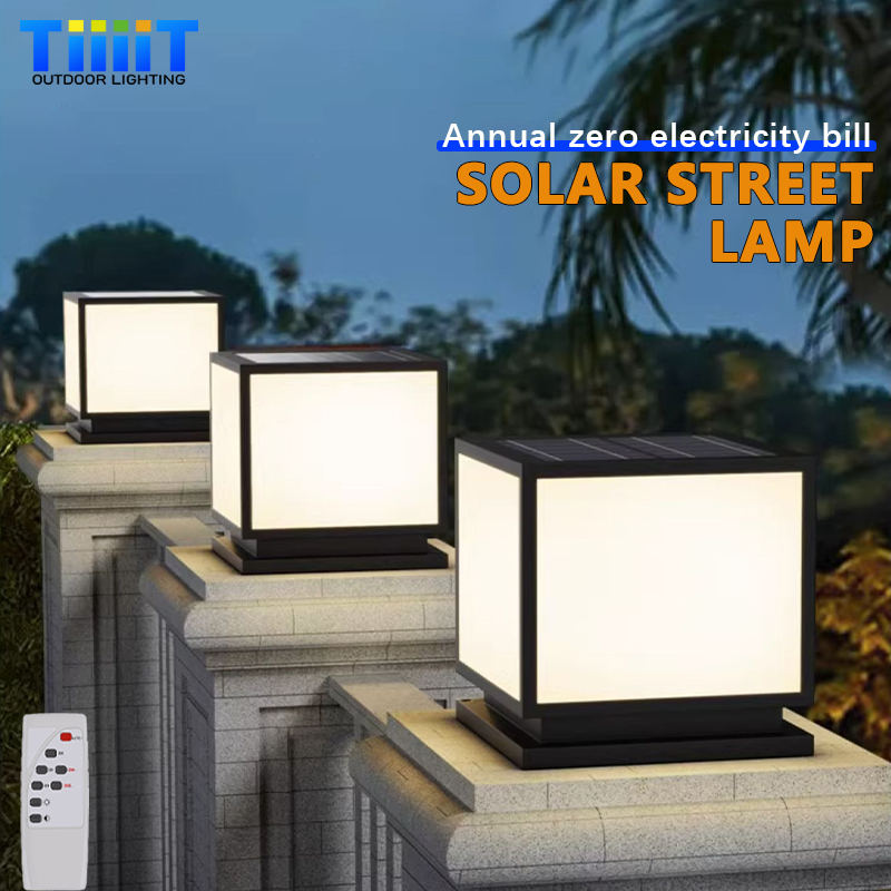 Outdoor LED Solar Column Light - Post Cap Light 评论和价格