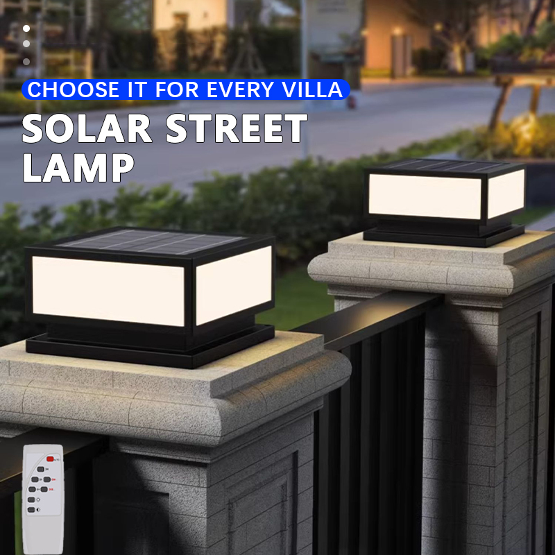 Outdoor LED Solar Column Light - Post Cap Light 评论和价格