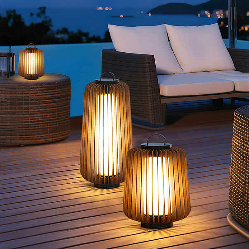 Luminous floor lamp courtyard  - Outdoor Lighting Garden 评论和价格