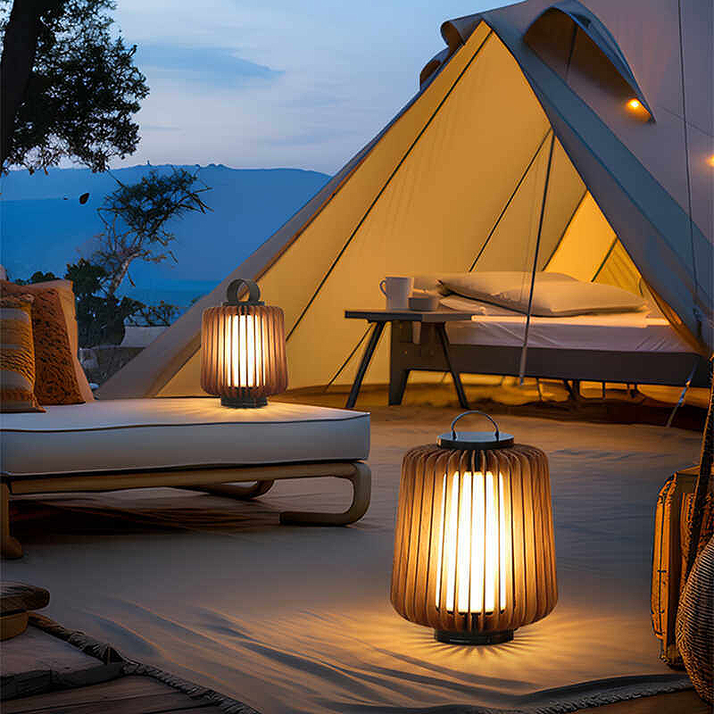 Luminous floor lamp courtyard  - Outdoor Lighting Garden 评论和价格