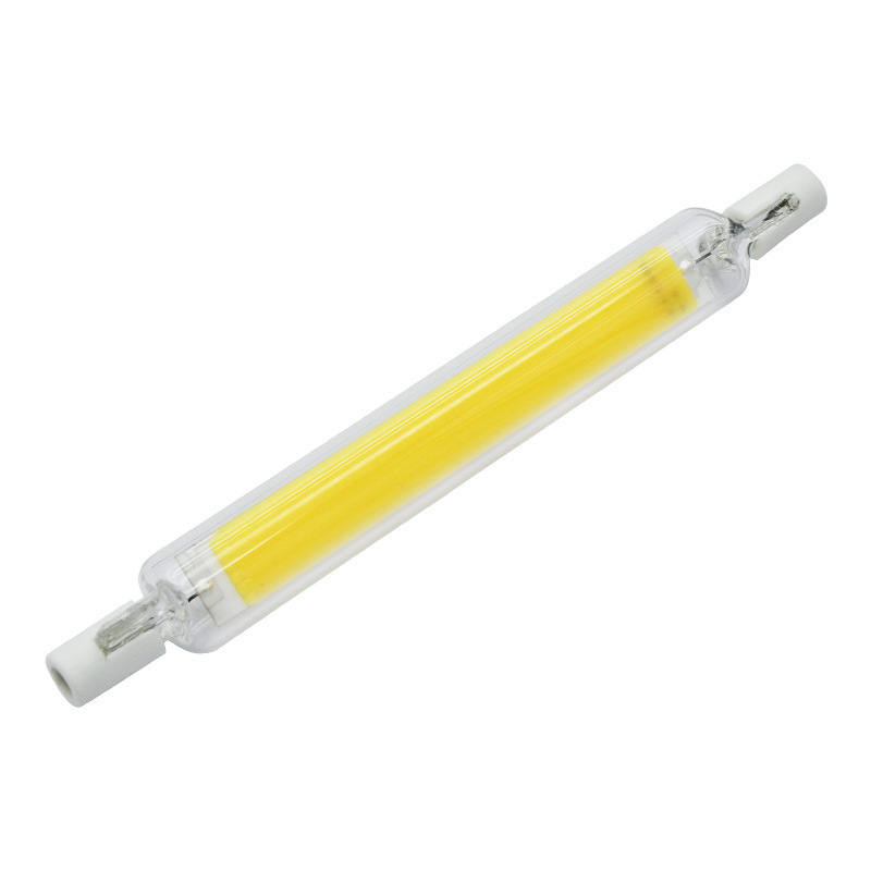 Dimmable R7S LED COB Glass Tub - Outdoor Lighting Glass Replacement 评论和价格