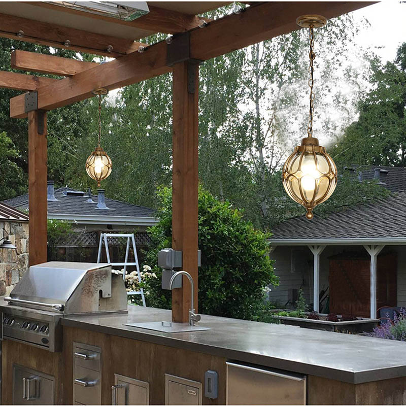 Black Outdoor Pendant Lights W - Outdoor Lighting Bronze 评论和价格