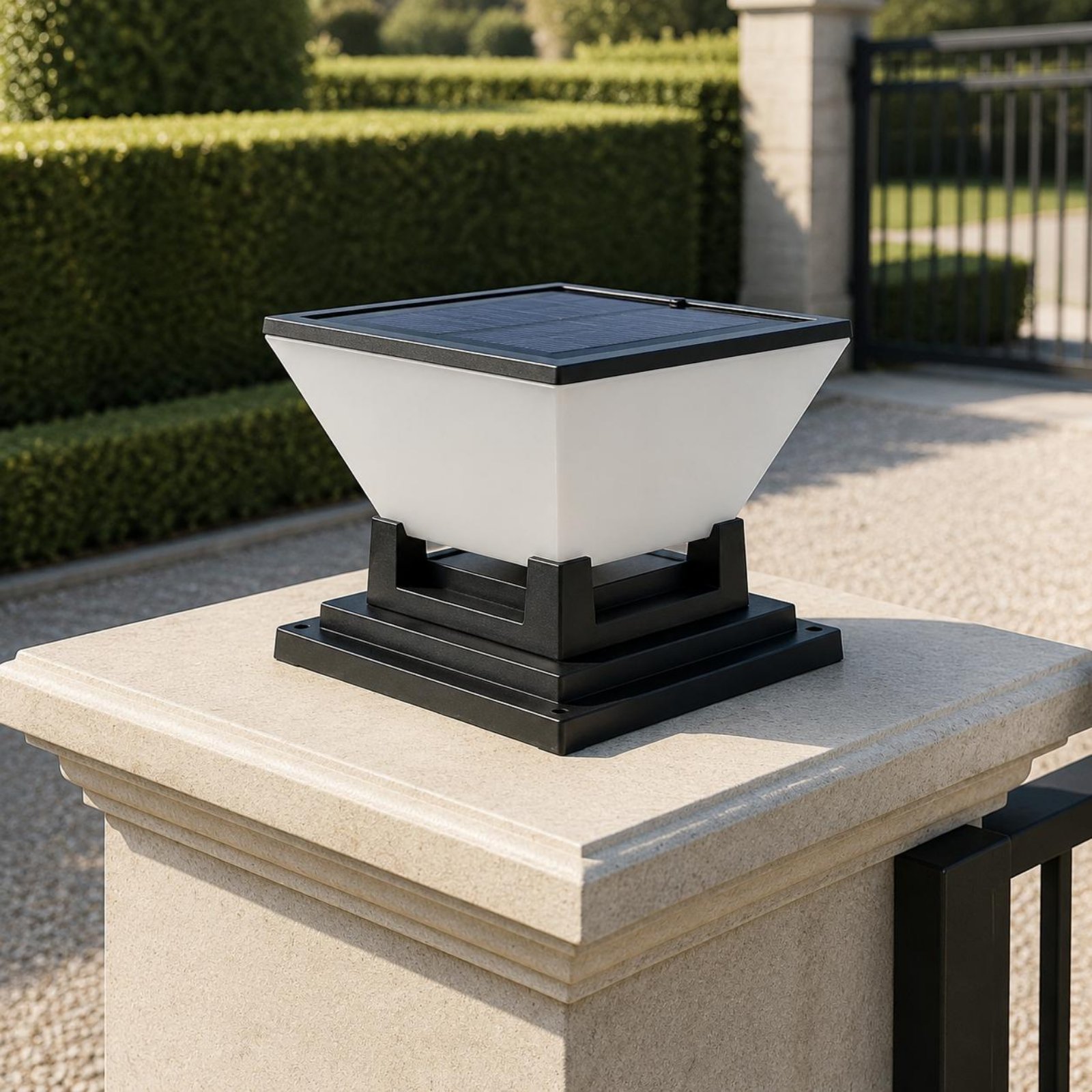 Solar Post Light Water Resista - Post Cap Light 评论和价格