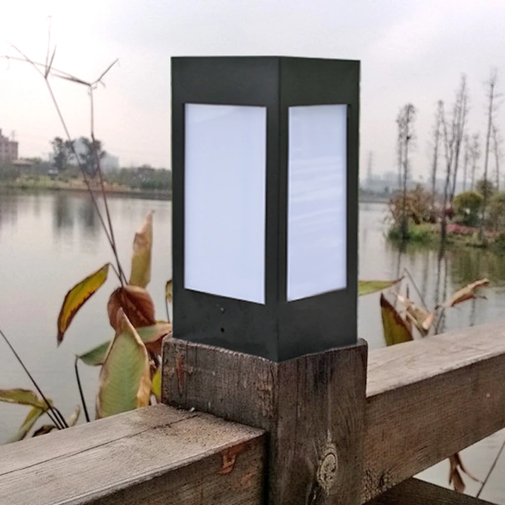 1-4PC Solar Fence Post LED Cap - Post Cap Light 评论和价格