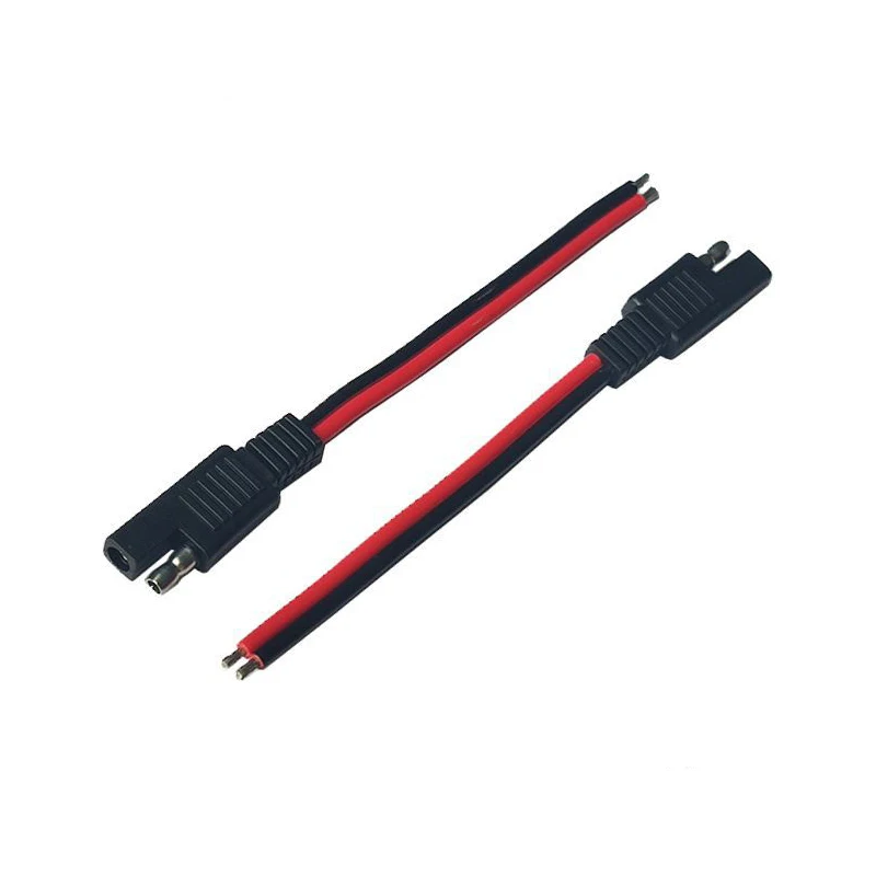 5PCS 15CM SAE 2 Pin Quick Conn - Outdoor Lighting Extension Cable 评论和价格